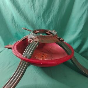 Vintage Metal Christmas Tree Stand